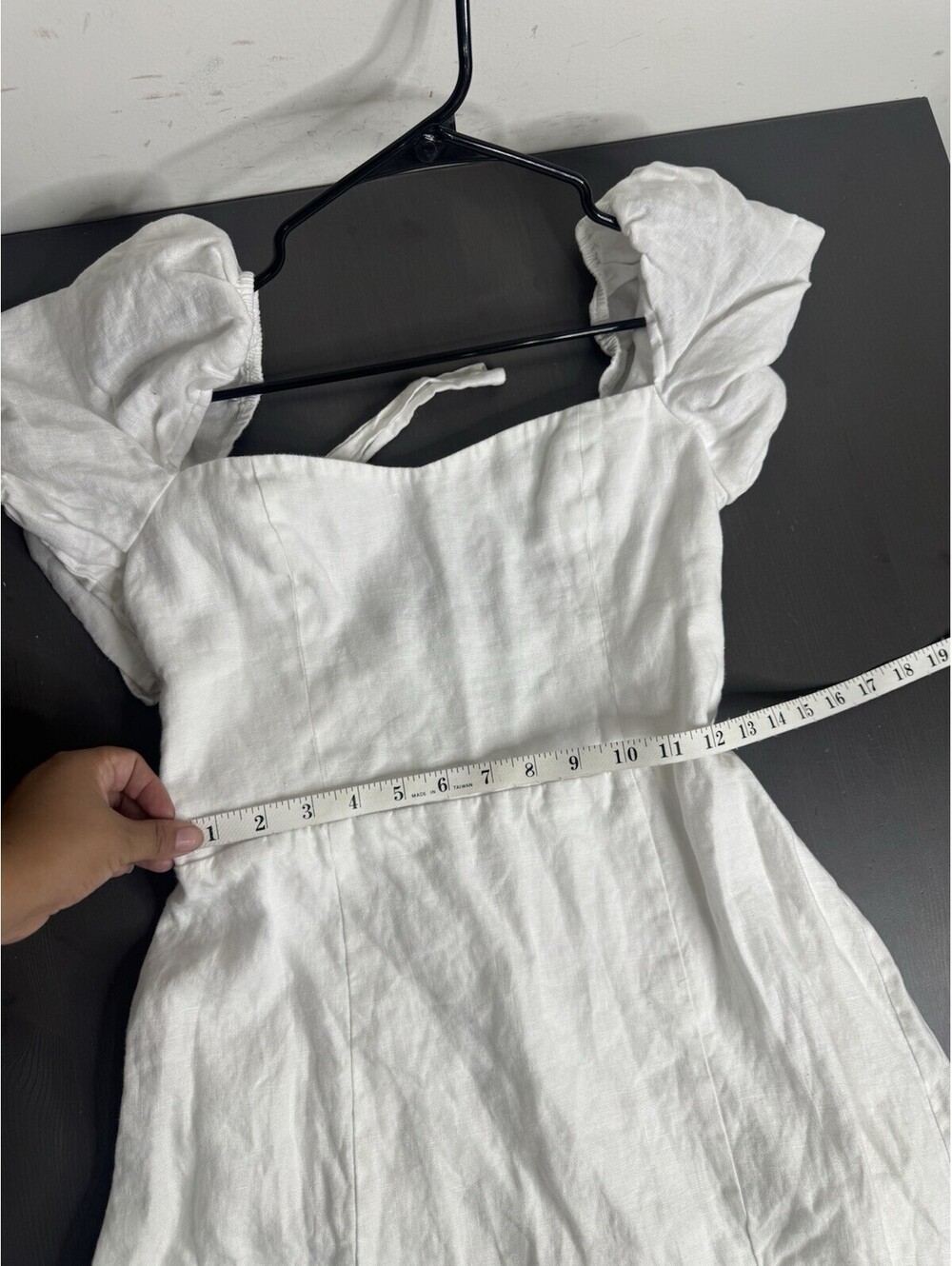 Reformation Belgium Linen Midi Dress - White - Picture 7 of 8